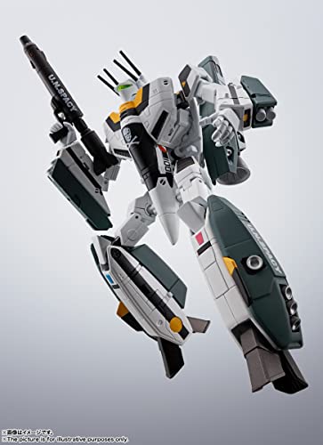 BANDAI SPIRITS(バンダイ スピリッツ) HI-Metal R Super Time Fortress Macross VF-1S Super Valkyrie (Kireki Ichijo), Approx. 5.5 inches (140 mm), Die-Cast & ABS & PVC Pre-Painted Action Figure