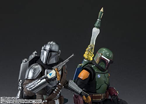 S.H. Figuarts Boba Fett (Star Wars: The Book of Boba Fett) Approx. 6.1 inches (155 mm), AVS, PVC & Fabric, Pre-Painted Action Figure