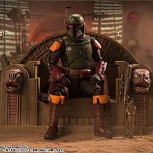 S.H. Figuarts Boba Fett (Star Wars: The Book of Boba Fett) Approx. 6.1 inches (155 mm), AVS, PVC & Fabric, Pre-Painted Action Figure