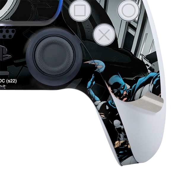 Skinit Decal Gaming Skin Compatible with PS5 and Compatible with PS5 Digital Edition DualSense Controller - Officially Licensed Warner Bros Batman Claws Design