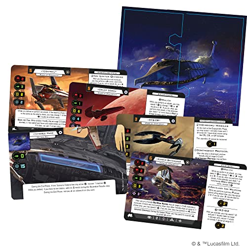 Star Wars X-Wing 2nd Edition Miniatures Game Seige of Coruscant BATTLE PACK - Strategy Game for Adults and Kids, Ages 14+, 2 Players, 45 Minute Playtime, Made by Atomic Mass Games