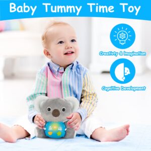 3 in 1 Koala Plush Baby Musical Toy Star Projector Light Up Baby Toys 0 3 6 8 9 12 18 Month Newborn Infant Toy 0-6 Stuffed Animal for Girl Boy Sensory Developmental Toddler 1 2 Year Old