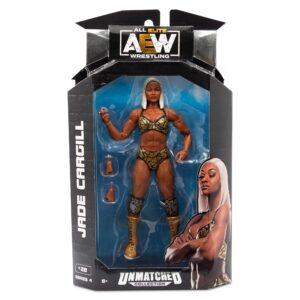 ringside jade cargill - aew unmatched series 4 toy wrestling action figure