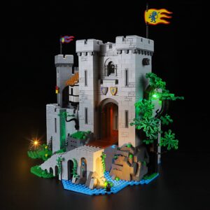 BRIKSMAX Led Lighting Kit for LEGO-10305 Lion Knights' Castle - Compatible with Lego Icons Building Blocks Model- Not Include The Lego Set