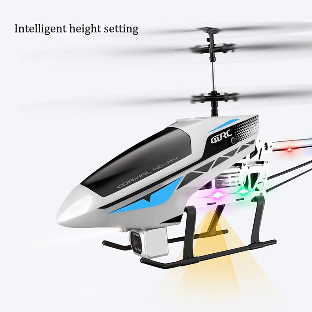 72cm Large Remote Control Helicopter with Camera Alloy Fall Resistant RC Airplane 2.4Ghz Electric Rc Aircraft for Beginners Kids Adults Toy Gifts RTF