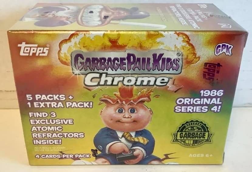 2021 Topps Garbage Pail Kids Chrome Series 4 Value Card Blaster Box