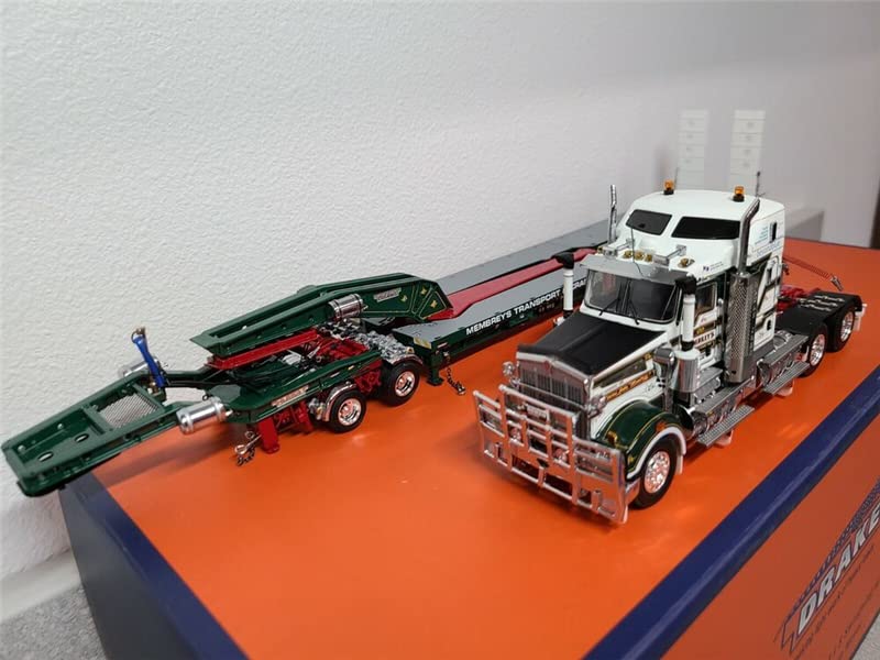 Drake for Kenworth T909 Prime Mover with 4x8 Swingwing Trailer - Membreys Limited Edition 1/50 DIECAST Truck Pre-Built Model