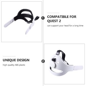 2pcs Headband Non-Slip Strap Reduce Pressure Strap Strap Strap for Vr Headset Adjustable Comfortable Strap Cushion Vr Headset Accessories