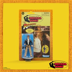 Indiana Jones and The Raiders of The Lost Ark Retro Collection Toy, 3.75-inch Action Figures for Kids Ages 4 and Up