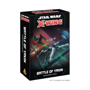 Star Wars X-Wing 2nd Edition Miniatures Game Battle of Yavin BATTLE PACK - Strategy Game for Adults and Kids, Ages 14+, 2 Players, 45 Minute Playtime, Made by Atomic Mass Games