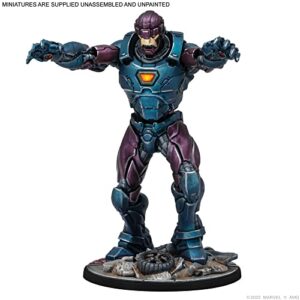 Marvel: Crisis Protocol Sentinel MK IV Character Pack - A Relentless Mutant-Hunting Machine! Tabletop Superhero Game, Ages 14+, 2 Players, 90 Minute Playtime, Made by Atomic Mass Games