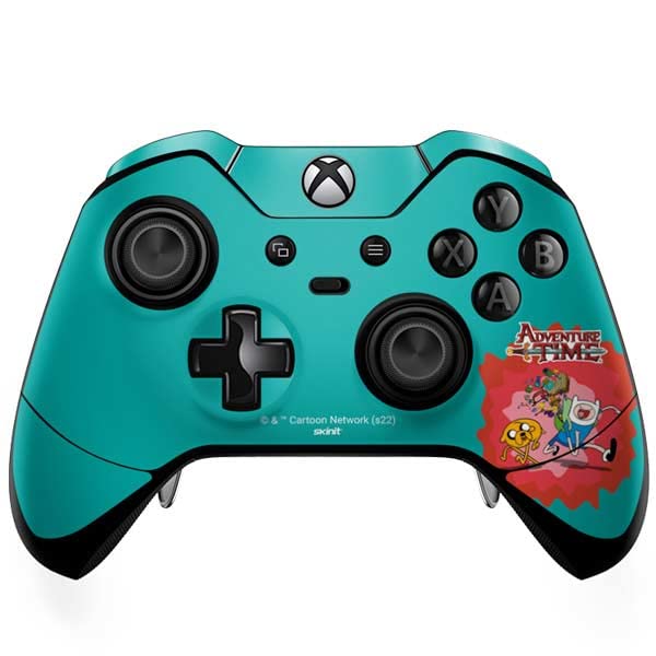 Skinit Decal Gaming Skin Compatible with Xbox One Elite Controller - Officially Licensed Warner Bros Jake and Finn Design