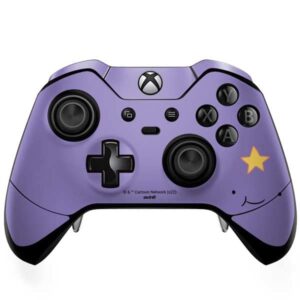 skinit decal gaming skin compatible with xbox one elite controller - officially licensed warner bros lumpy space princess design