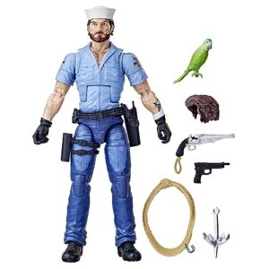 G. I. Joe Classified Series Shipwreck with Polly, Collectible G.I. Joe Action Figures, 70, 6 inch Action Figures for Boys & Girls, with 6 Accessories