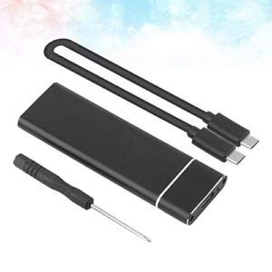 3pcs. Ssd Disk Converter Support M. Cable Adapter Cartridge Hard- Disk with External M- Key State C- c USB. Type Black to C Reader USB Hard Portable Enclosure Ngff