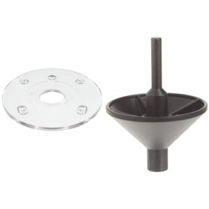 bosch pr110 palm router subbase for ra threaded templet guides&bosch ra1151 router subbase centering pin and cone