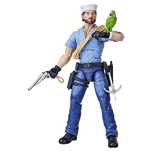 G. I. Joe Classified Series Shipwreck with Polly, Collectible G.I. Joe Action Figures, 70, 6 inch Action Figures for Boys & Girls, with 6 Accessories