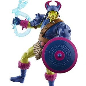 Masters of the Universe Masterverse Action Figure, Pig-Head Toy Collectible with Articulation & Accessories, 7 inch