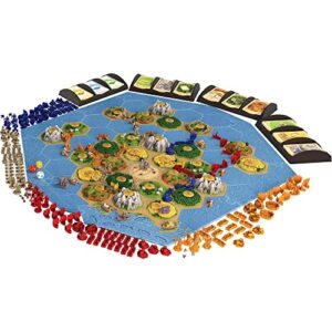 CATAN 3D EDITION Seafarers + Cities & Knights Board Game EXPANSION - Immersive Terrain, Legendary Gameplay! Family Game for Kids & Adults, Ages 12+, 3-4 Players, 90 Min Playtime, Made Studio