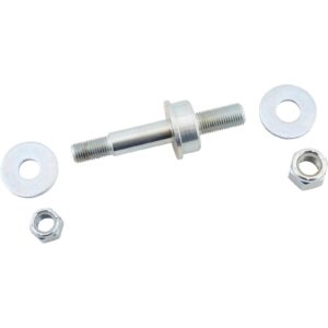 Speedway Motors Universal Tube Shock Mount Zinc Plated Stud Bolt for 1/2 Inch I.D. Shocks, Compatible with a Variety of Applications, Sold Individually