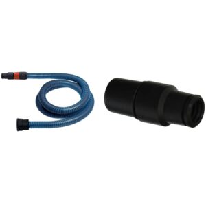 bosch vh1635a 16-feet anti-static 35mm dust extractor hose&bosch vac024 vacuum hose adapter