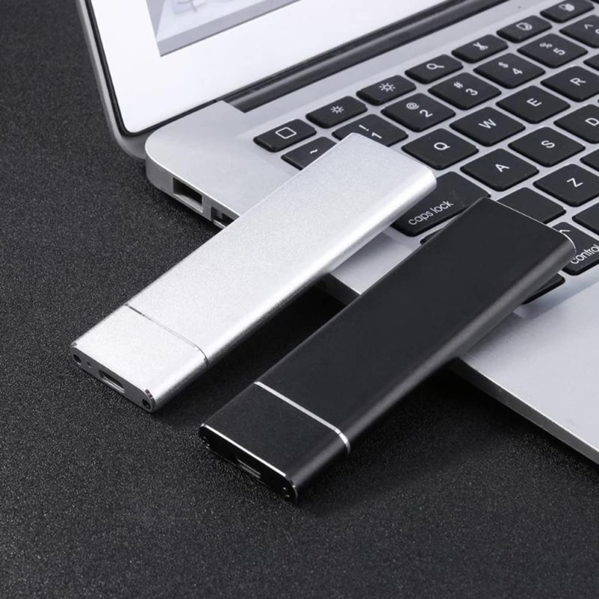 2pcs M. Support USB. State Enclosure Hard Type Converter Hard- Disk External to Ngff Cartridge with Adapter Ssd C C- c. USB M- Key Reader Portable Cable Disk Black