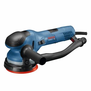 BOSCH GET65-5N 5 In. Dual-Mode Random Orbit Sander&BOSCH RSM5046 5 In. Hard Hook-and-Loop Multi-Hole Sanding Pad