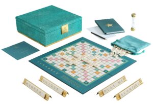 ws game company scrabble del mar shagreen edition