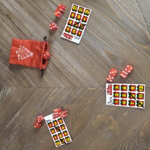 Steve Jackson Games The 12 Dice of Christmas, Dice Game, Family, Holiday, for 2 to 5 Players, Ages 10