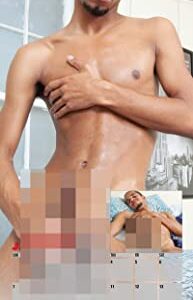 FlavaMen 2023 All Nude Black & Latin Men 13-Month Calendar 8.5 x 22 inch Wall Calendar