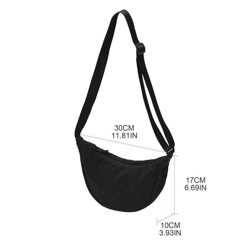 Y2k Sling Bags for Women Y2k Crossbody Sling Bags for Women Small Sling Bag Cute Sling Bags for Women (Black)