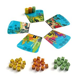 Dandelions - Board Game - Roll-and-Move - Area Majority - 2-3 Players - 15 Minutes Play Time