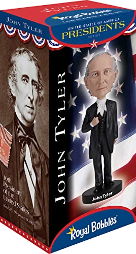 Royal Bobbles John Tyler 10th President of The United States Collectible Bobblehead Statue