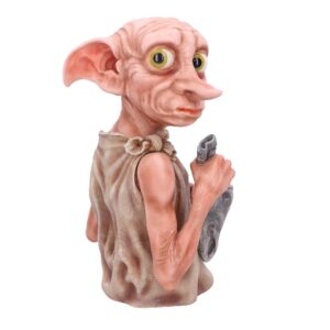 Nemesis Now Officially Licensed Harry Potter Dobby Bust, 30cm, Pink