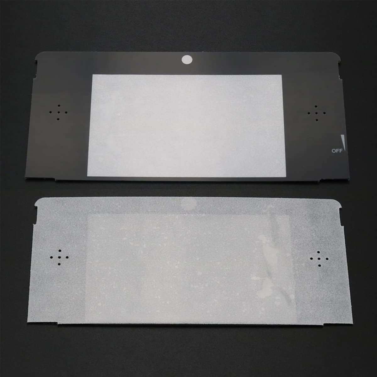 6pcs Replacement 3DS Display Glass Faceplate Top Front LCD Screen Lens Cover for Nintend 3DS Screen Accessories Repair Parts