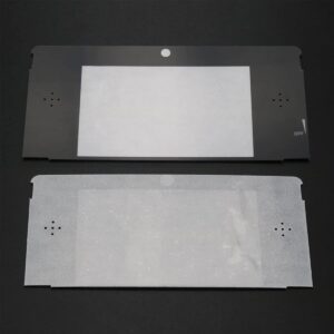 2pcs Replacement 3DS Display Faceplate Top Front LCD Screen Lens Cover for Nintend 3DS Screen Accessories Repair Parts