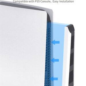 PS5 Cooler for PS5 Cooling Fan, Upgraded Quiet Cooler Fan 3 Cooler External Port USB 3.0 Accessory Compatible with Playstation 5 Digital Edition/Ultra HD Console White