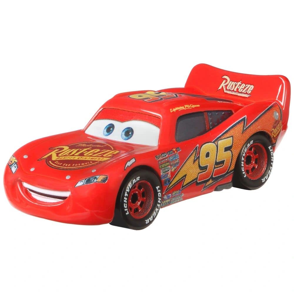 Disney Cars Toys Disney Cars Diecast Tuners Race 5-Pack with Lightning McQueen, DJ, Boost, Wingo, and Snot Rod