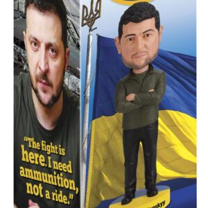 Royal Bobbles Volodymyr Zelenskyy Collectible Bobblehead Statue