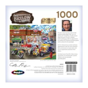 RoseArt - Chris Bigelow - Hot Rod Garage - 1000 Piece Jigsaw Puzzle for Adults