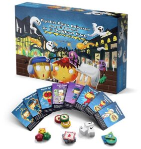 psychic pizza deliverers go to the ghost town - board game - 3-5 players - 30-45 minutes play time