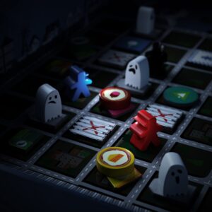 Psychic Pizza Deliverers Go to The Ghost Town - Board Game - 3-5 Players - 30-45 Minutes Play Time