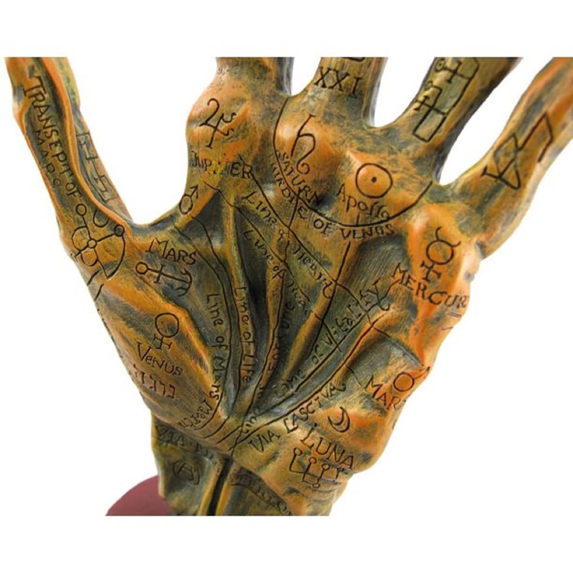 F.e.s.s. Alchemy Mummified Palmistry Hand Gothic