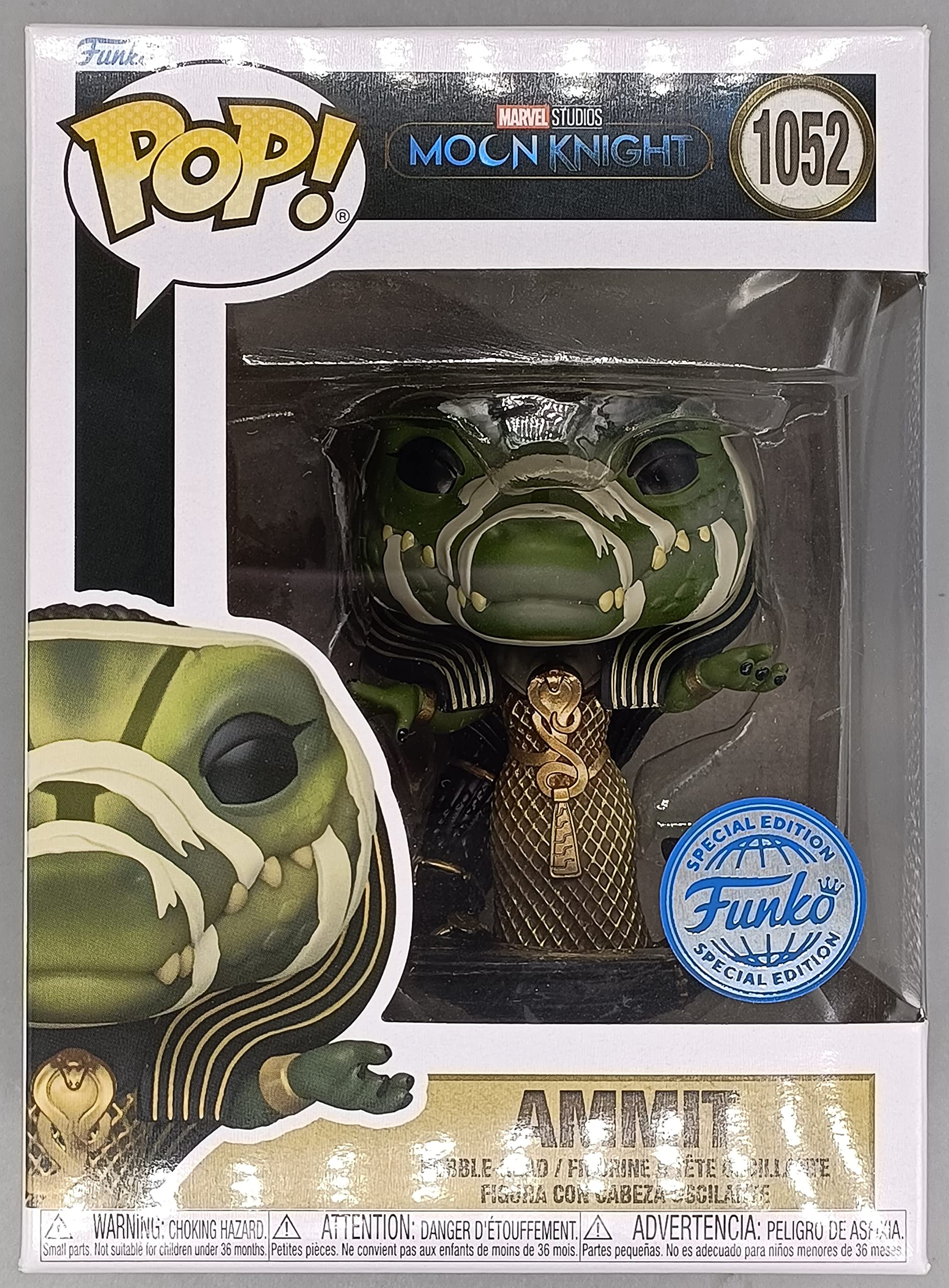 Funko Pop! Marvel: Moon Knight Series: Ammit The Devourer of Souls Exclusive Vinyl Figure