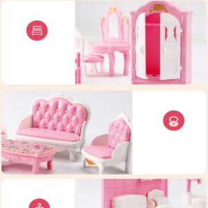 20 Pcs Mini Bathroom Set 1:12 Mini Living Room Set Miniature Accessories Miniature Furniture Accessories Model for Mini Dreamhouse