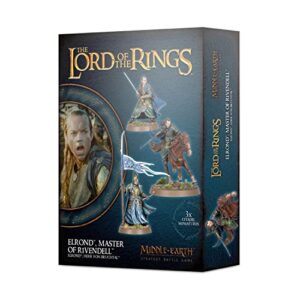 the lord of the rings - elrond, master of rivendell - middle-earth strategy battle game