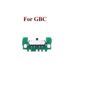 JMXLDS Replacement ON Off Power Switch Slide Button Board for Gameboy Color GBC Console.