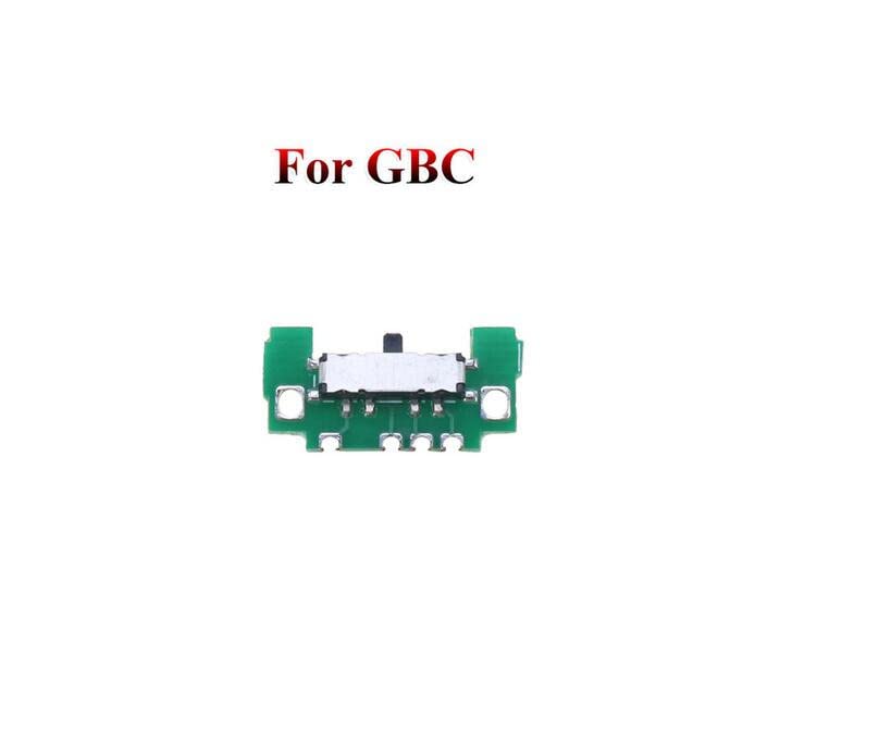 JMXLDS Replacement ON Off Power Switch Slide Button Board for Gameboy Color GBC Console.