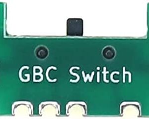 JMXLDS Replacement ON Off Power Switch Slide Button Board for Gameboy Color GBC Console.