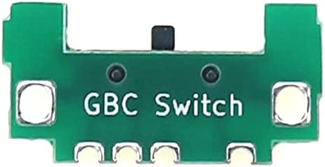 JMXLDS Replacement ON Off Power Switch Slide Button Board for Gameboy Color GBC Console.